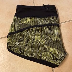 Lululemon speed shorts